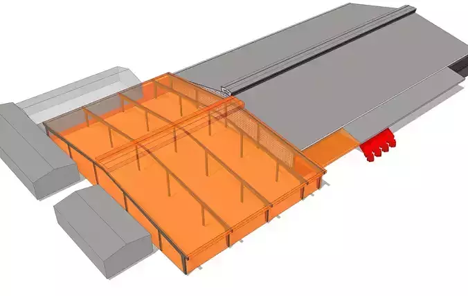 Warehouse in 3 options