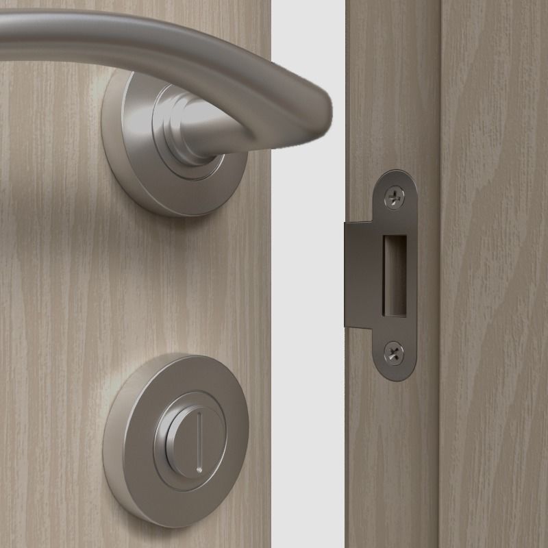 ArchViz Interior Door including hardware - Style Vision 8 3D model_5