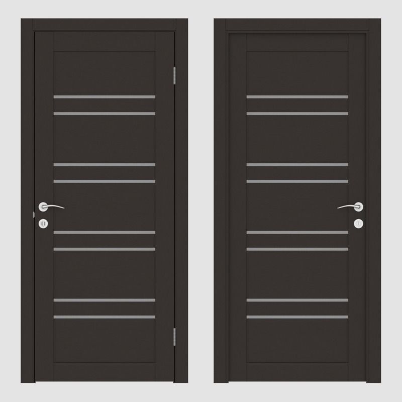 ArchViz Interior Door including hardware - Style Vision 8 3D model_3