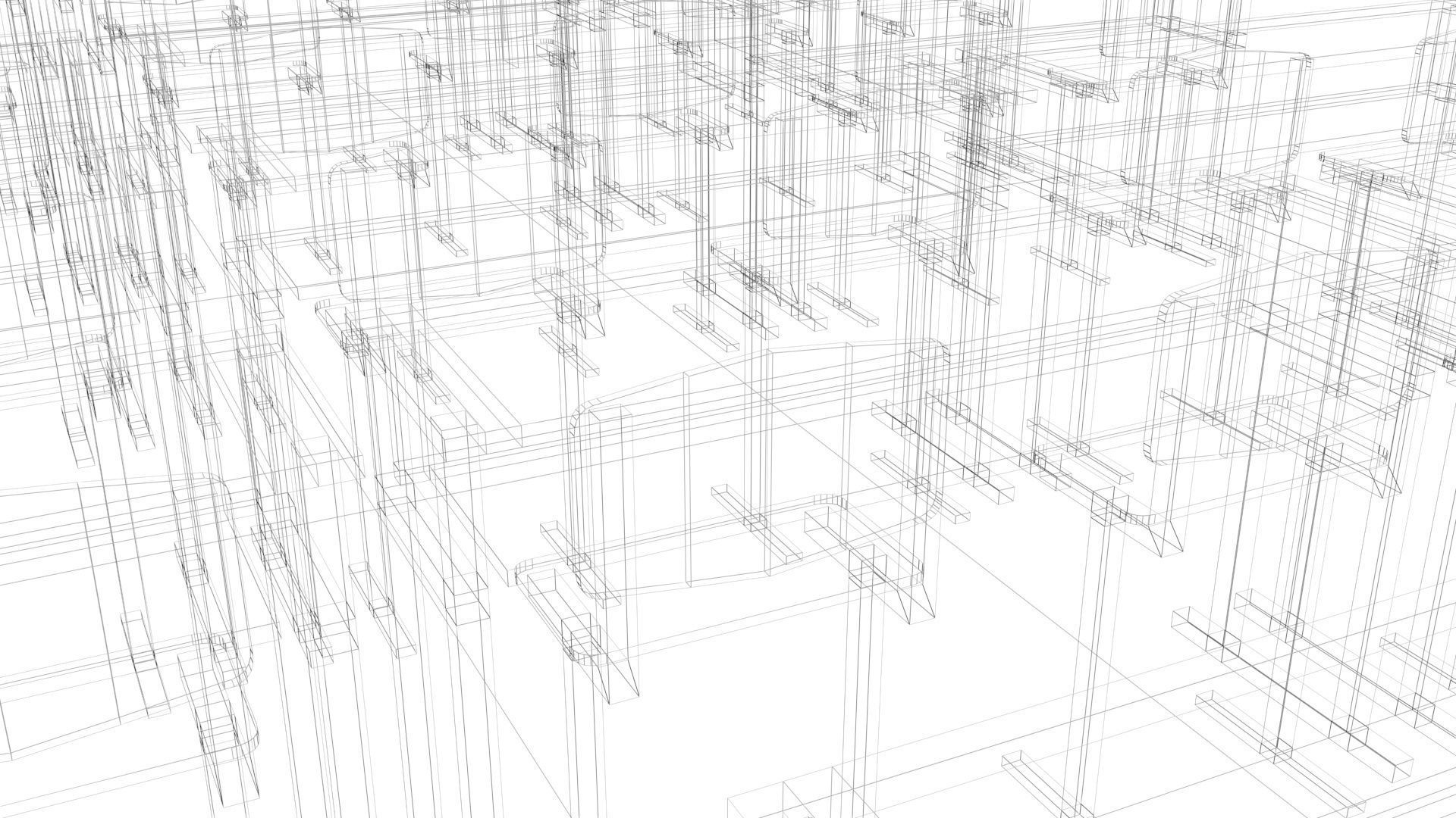 Classroom 3D model_19