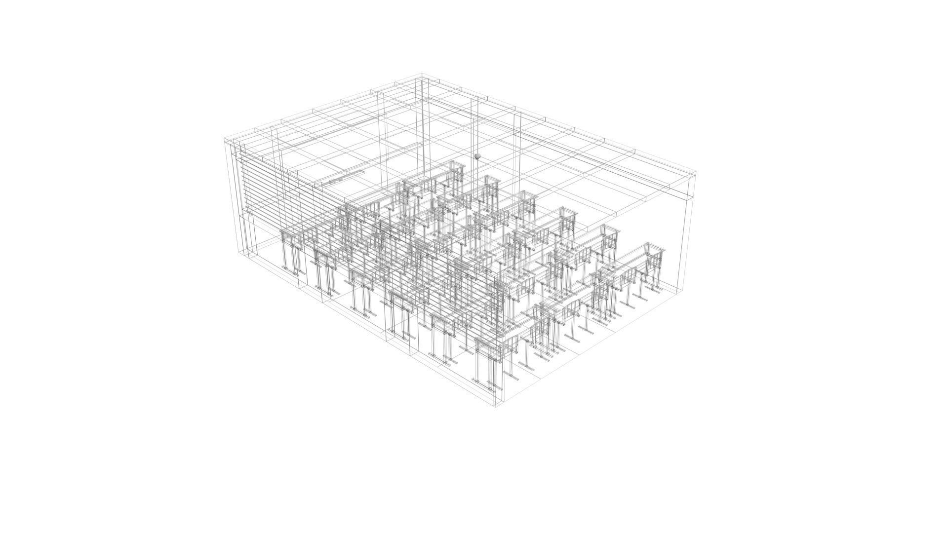 Classroom 3D model_17