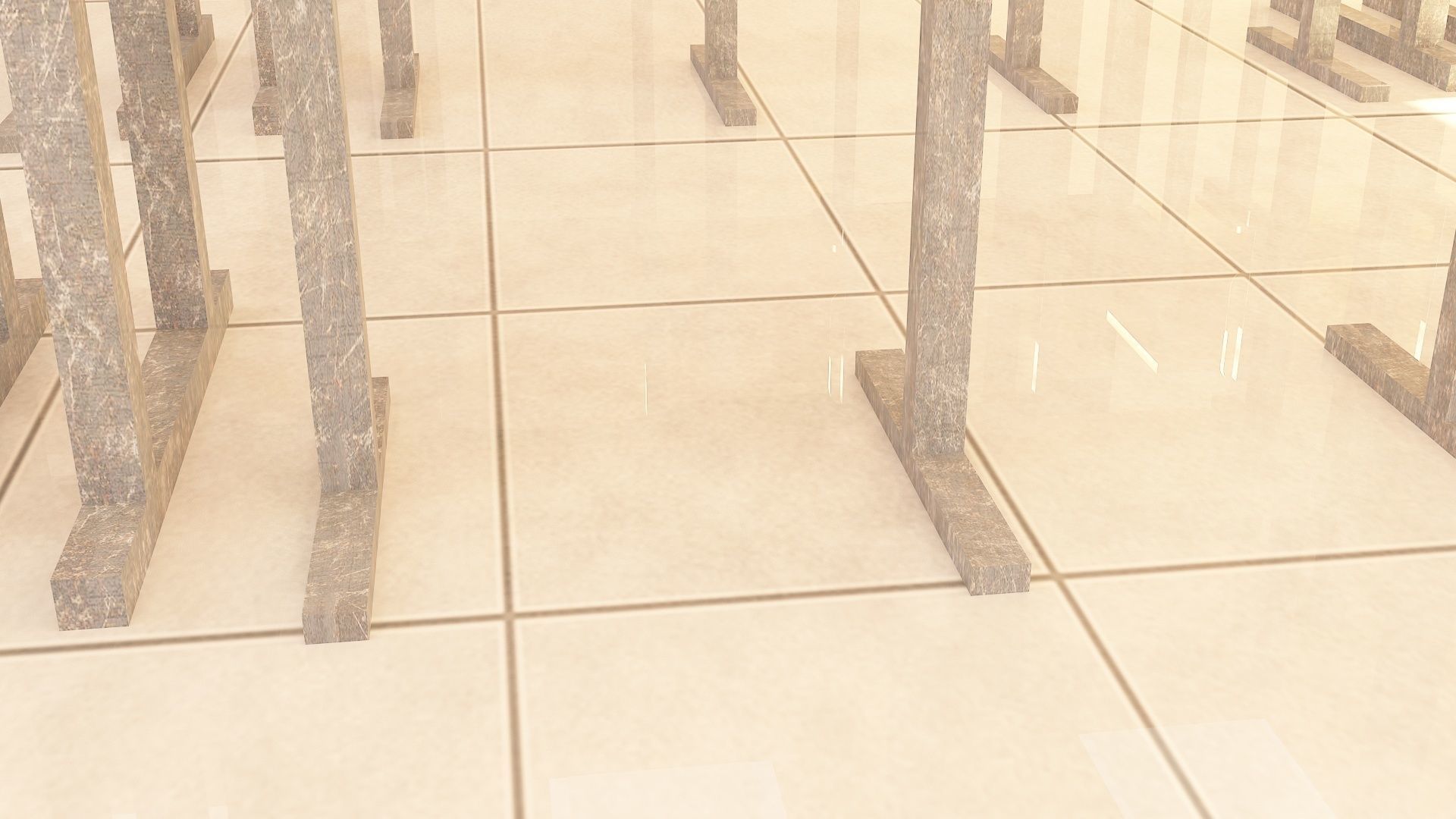 Classroom 3D model_5