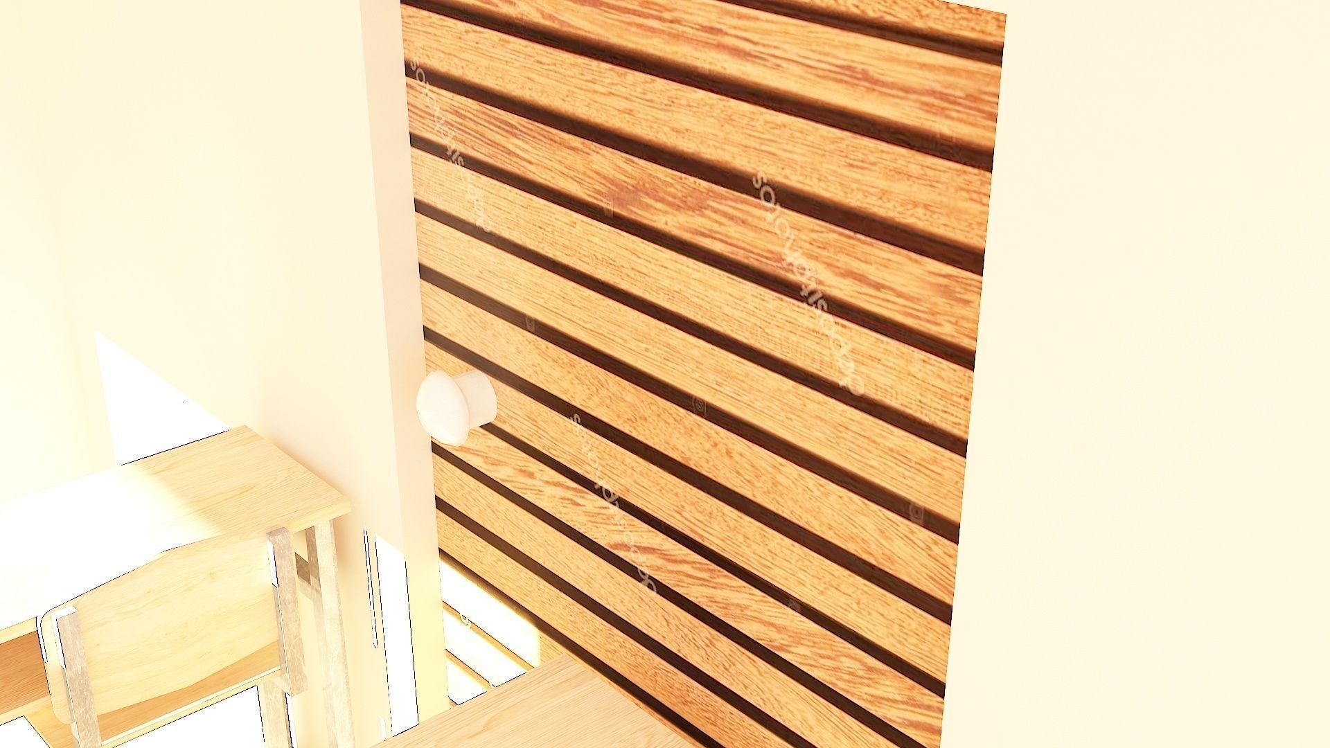 Classroom 3D model_7