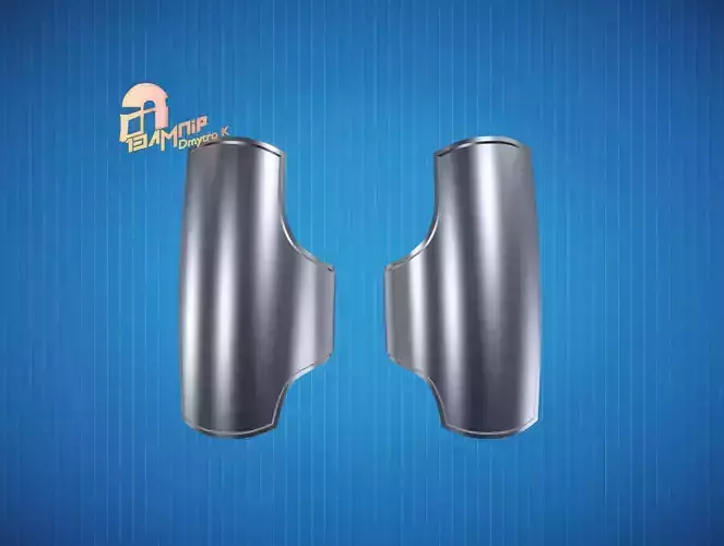 Custom Mandalorian Thigh Armor 3