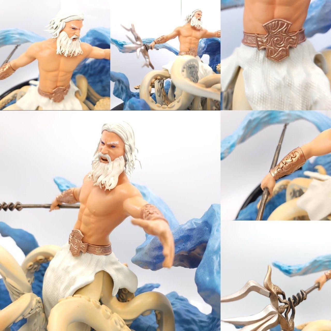 Greek mythology Poseidon  3D print model_5