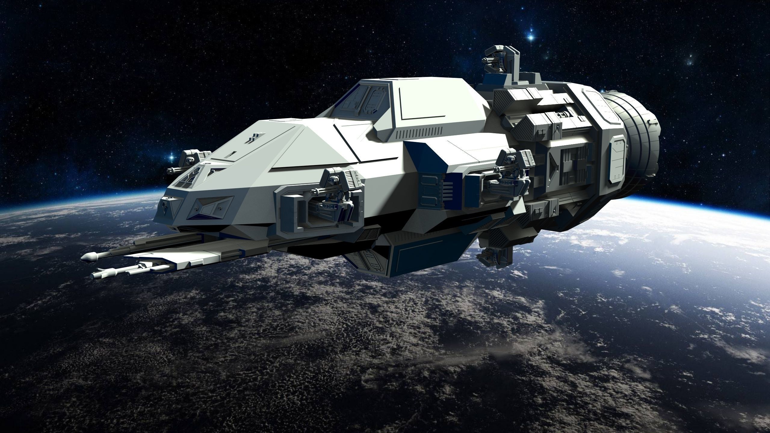 Rocinante Tachi 3D Print The Expanse 3D print model_10