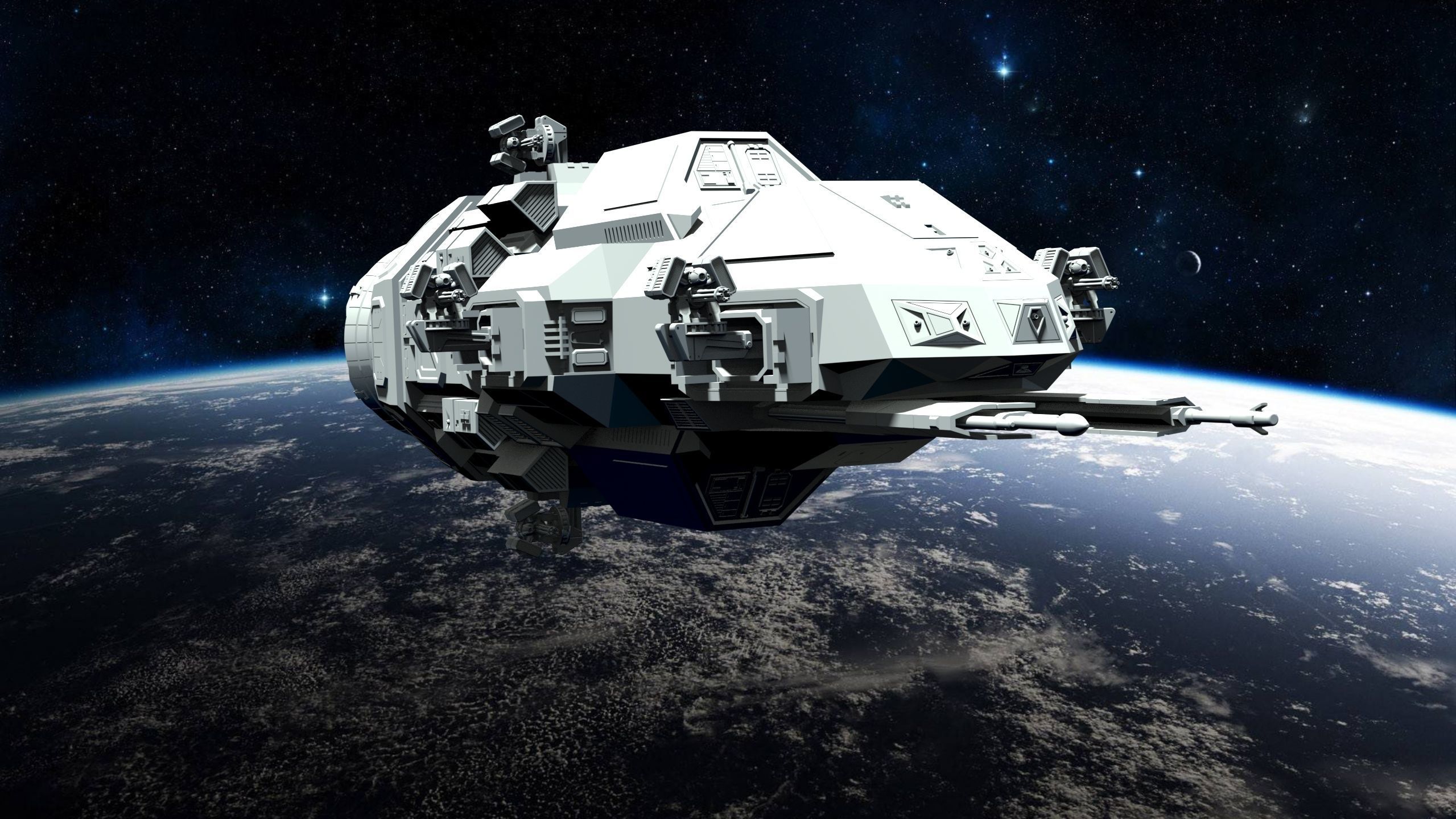 Rocinante Tachi 3D Print The Expanse 3D print model_8