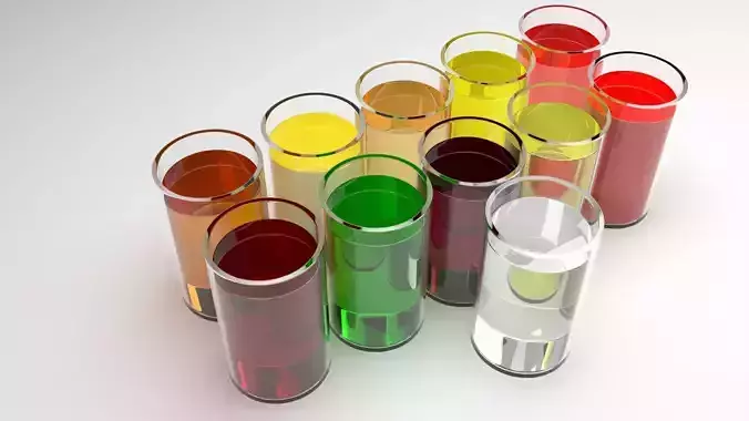 Juices Set With Water