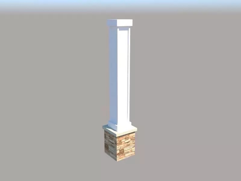 Column Free 3D model