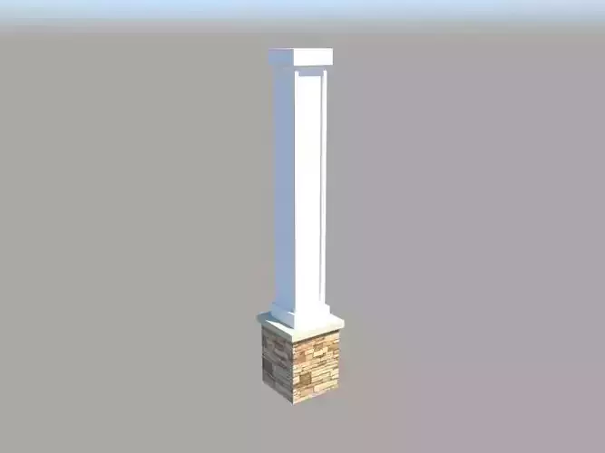 Column Free 3D model