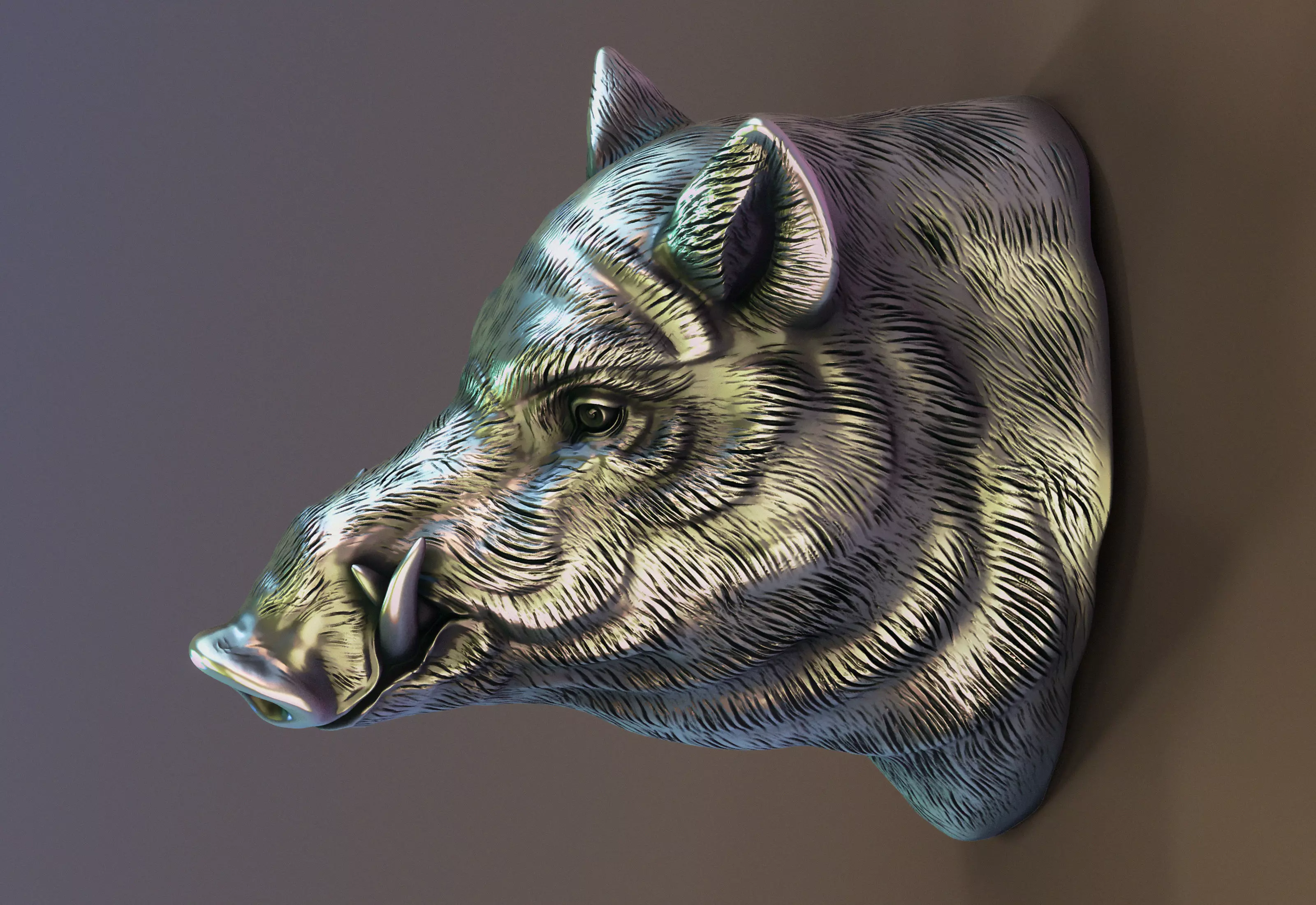 head pigi 3D print model