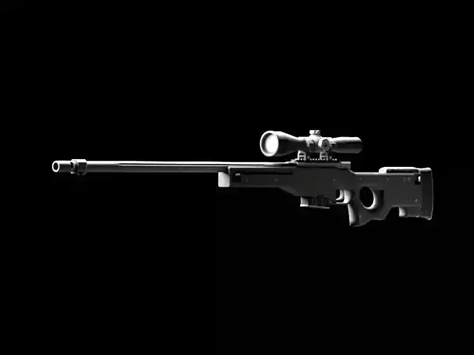 Army rifle with optical sight