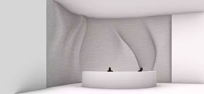Parametric Wall 02 3D model