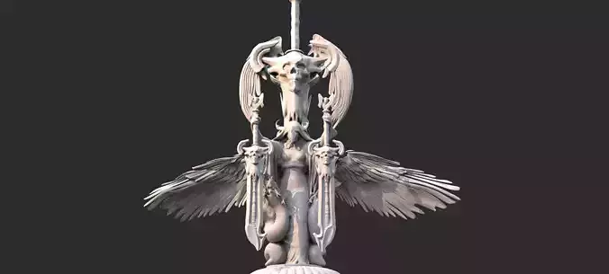 Angel Halloween Statue