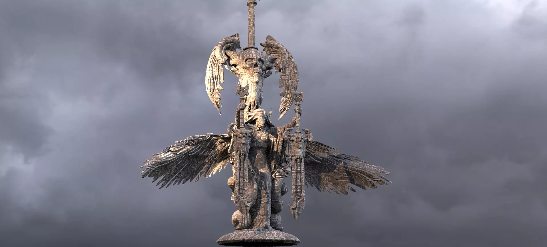 Reaper Sci-Fi version  3D model_0