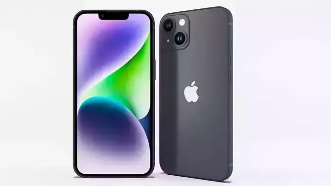 iPhone 14 3D model