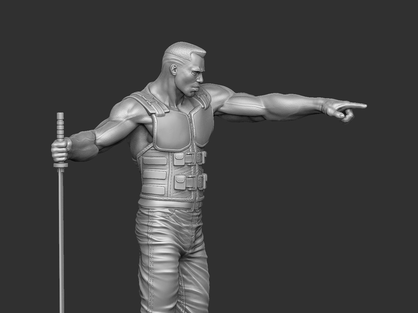 BLADE marvel STL FOR 3D PRINT 3D print model_4