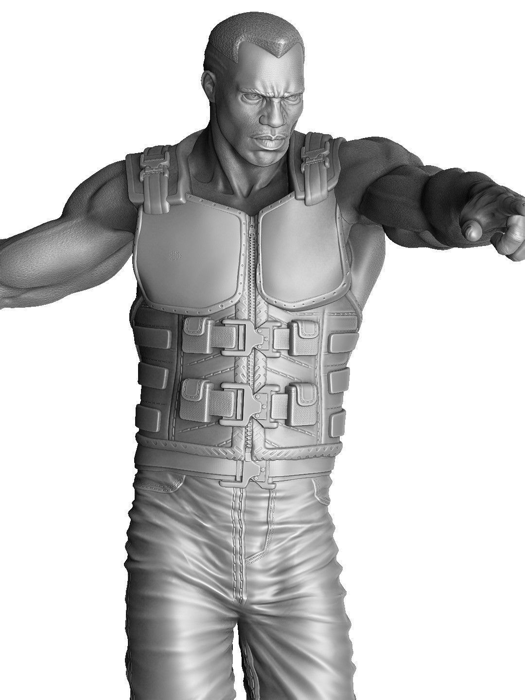 BLADE marvel STL FOR 3D PRINT 3D print model_7