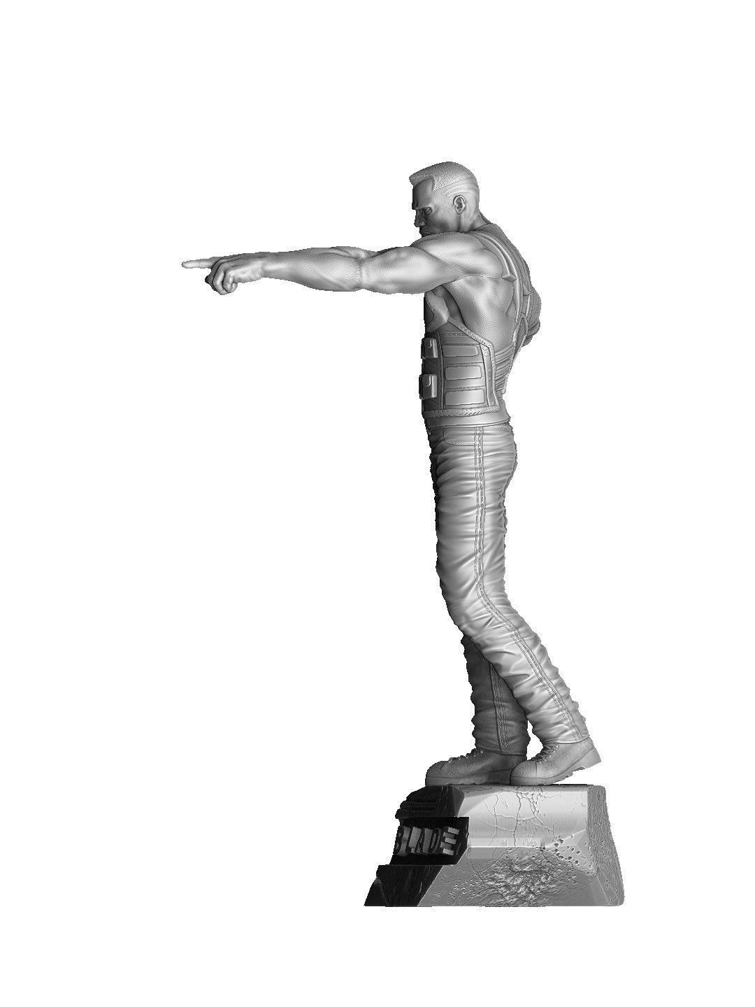 BLADE marvel STL FOR 3D PRINT 3D print model_9