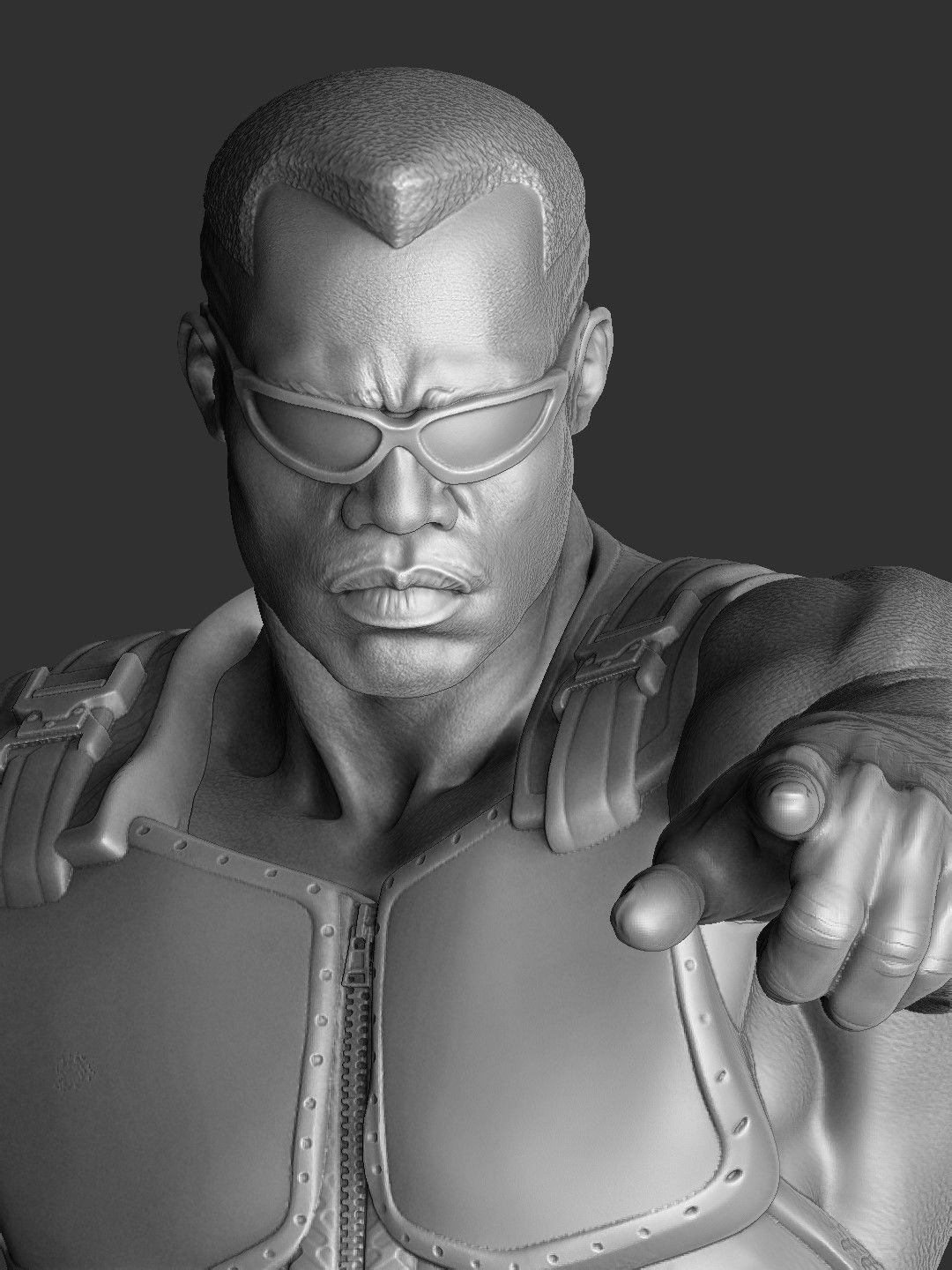 BLADE marvel STL FOR 3D PRINT 3D print model_30