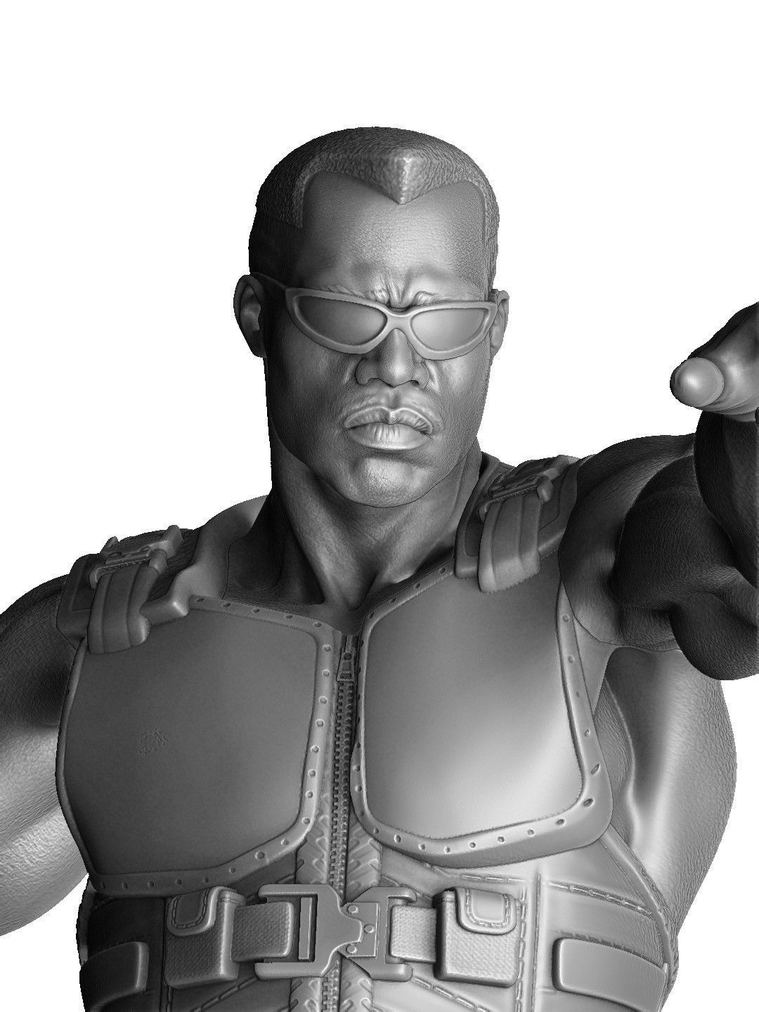 BLADE marvel STL FOR 3D PRINT 3D print model_23