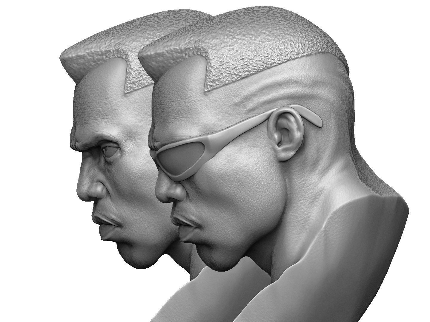 BLADE marvel STL FOR 3D PRINT 3D print model_31