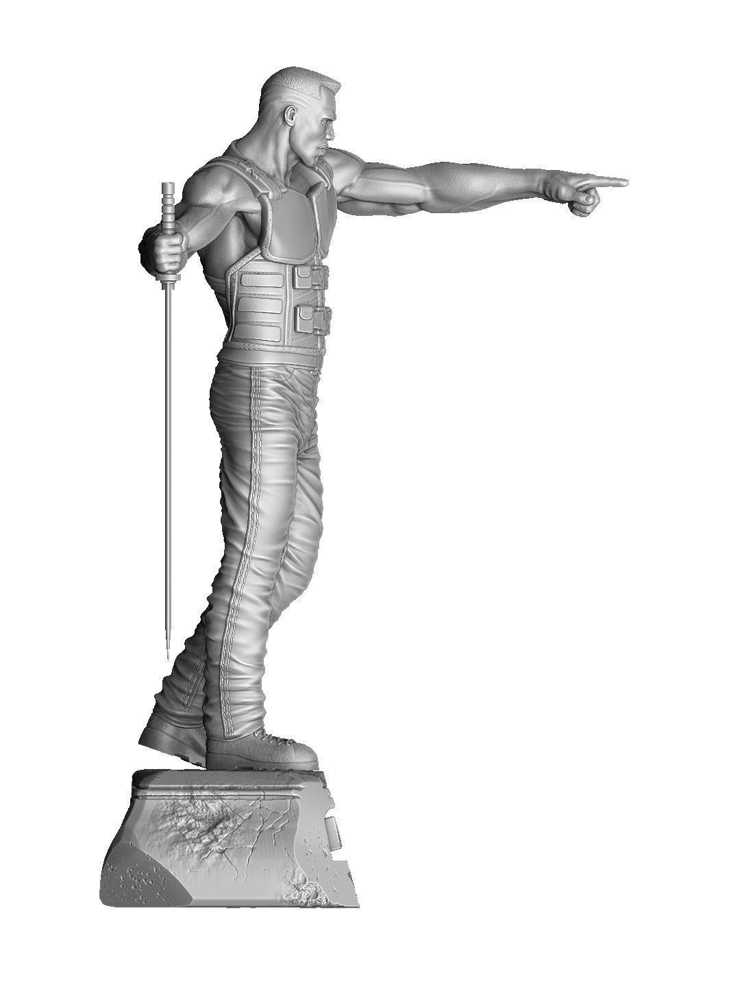 BLADE marvel STL FOR 3D PRINT 3D print model_28