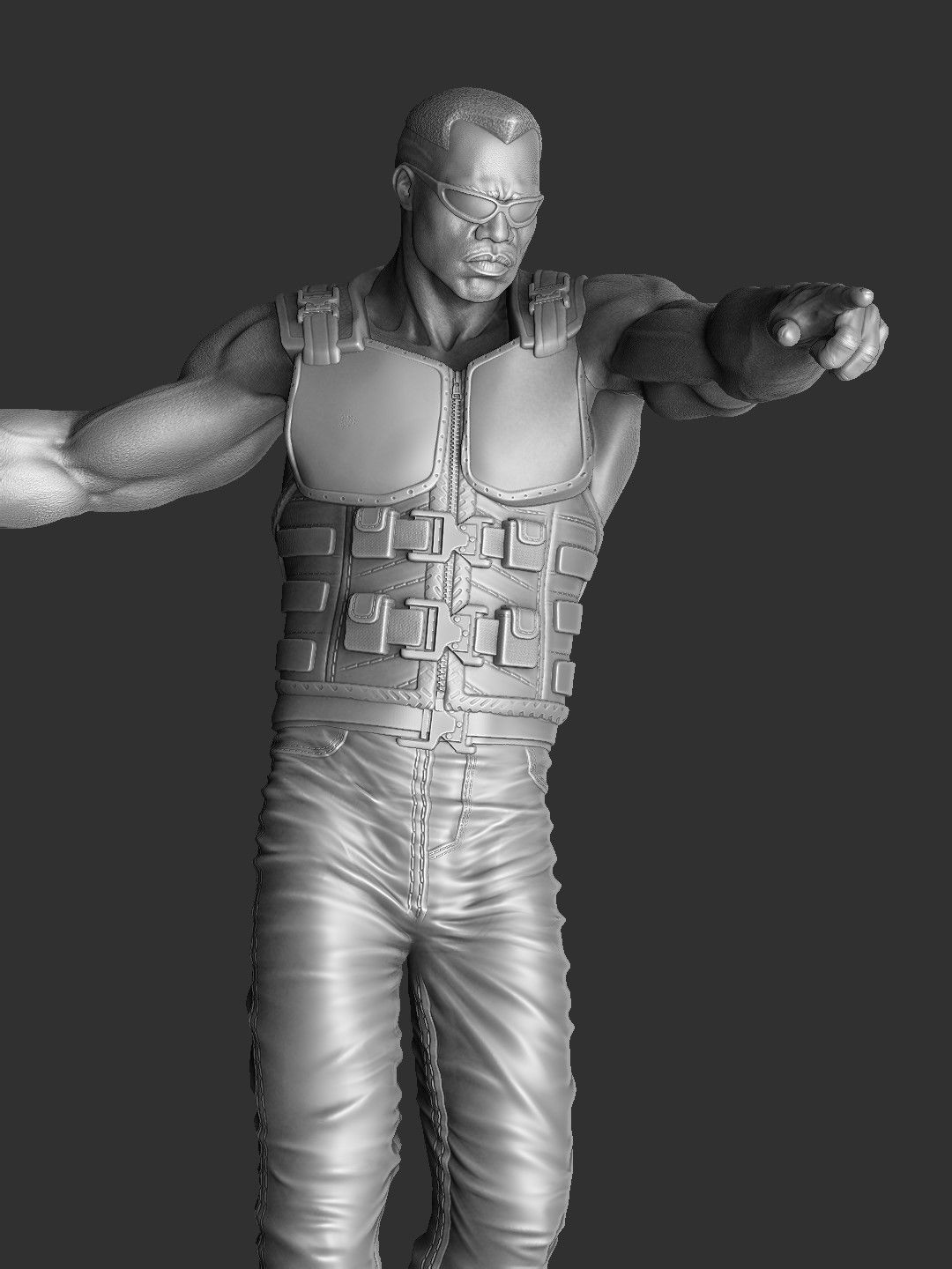 BLADE marvel STL FOR 3D PRINT 3D print model_27