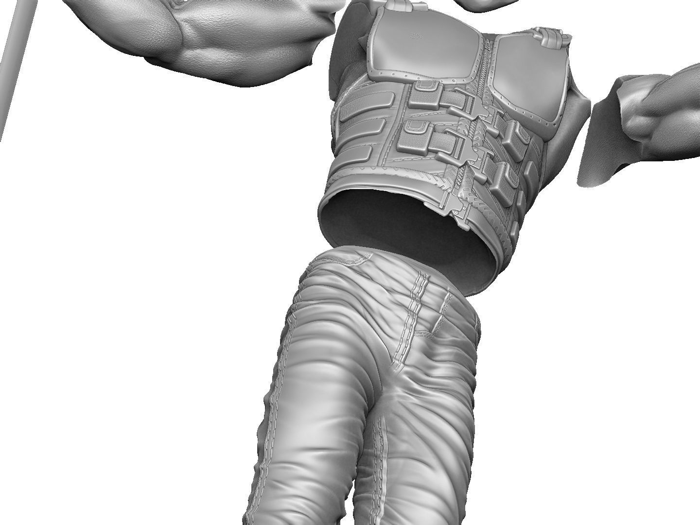 BLADE marvel STL FOR 3D PRINT 3D print model_39