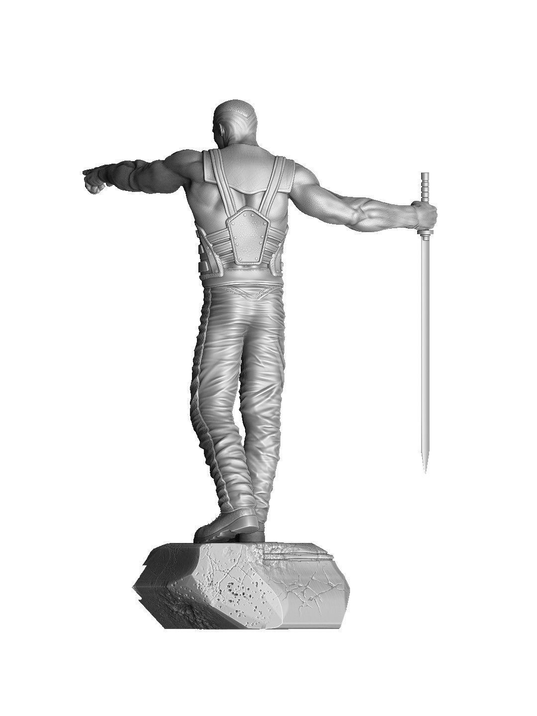 BLADE marvel STL FOR 3D PRINT 3D print model_33