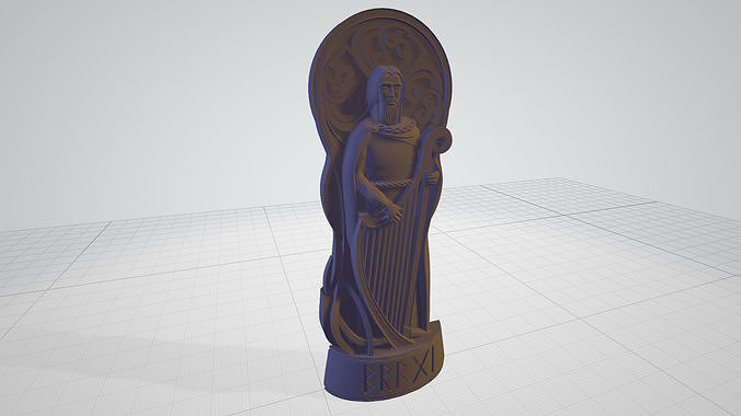 BRAGI GODDESS STL 3D print model