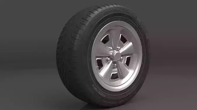 Realistic Wheel Tire 10