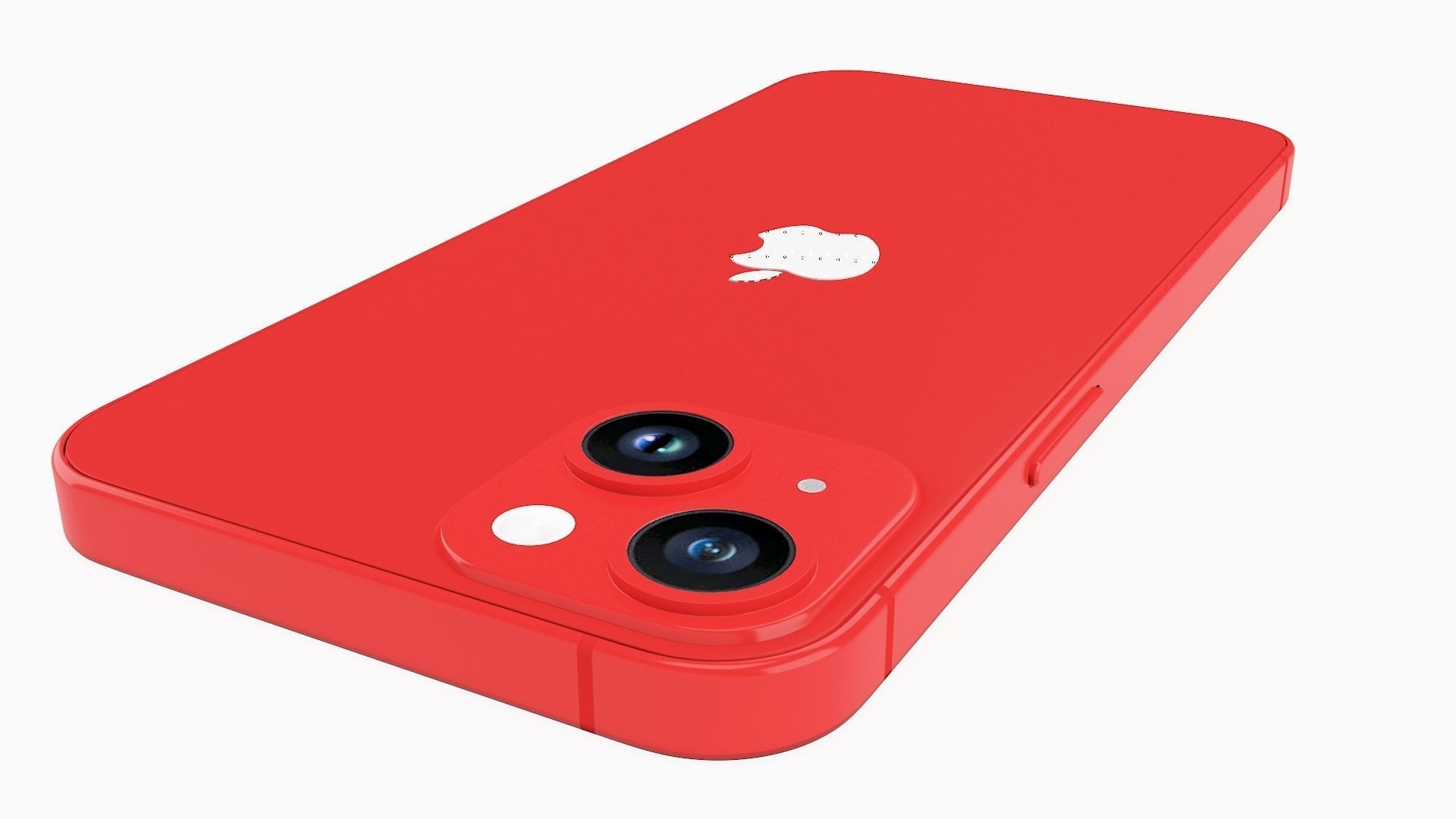 iPhone 14 RED 3D model_9