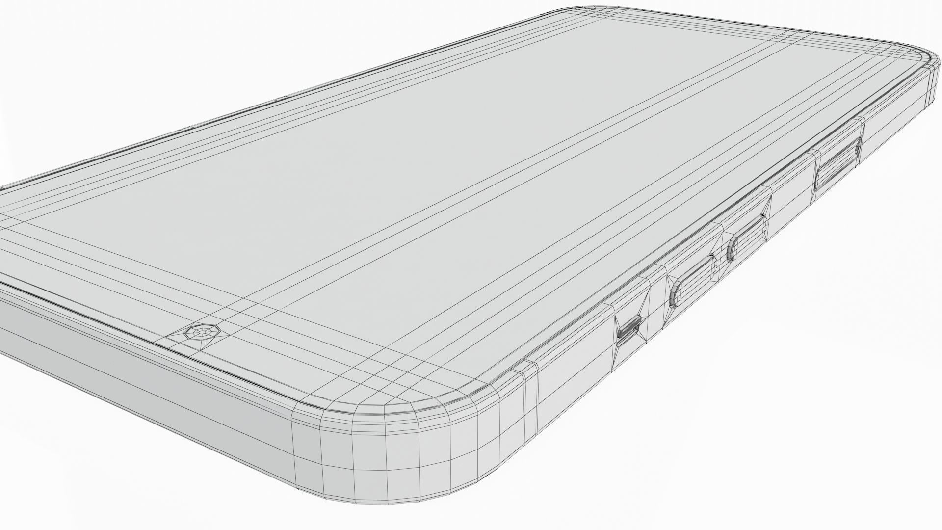 iPhone 14 RED 3D model_14