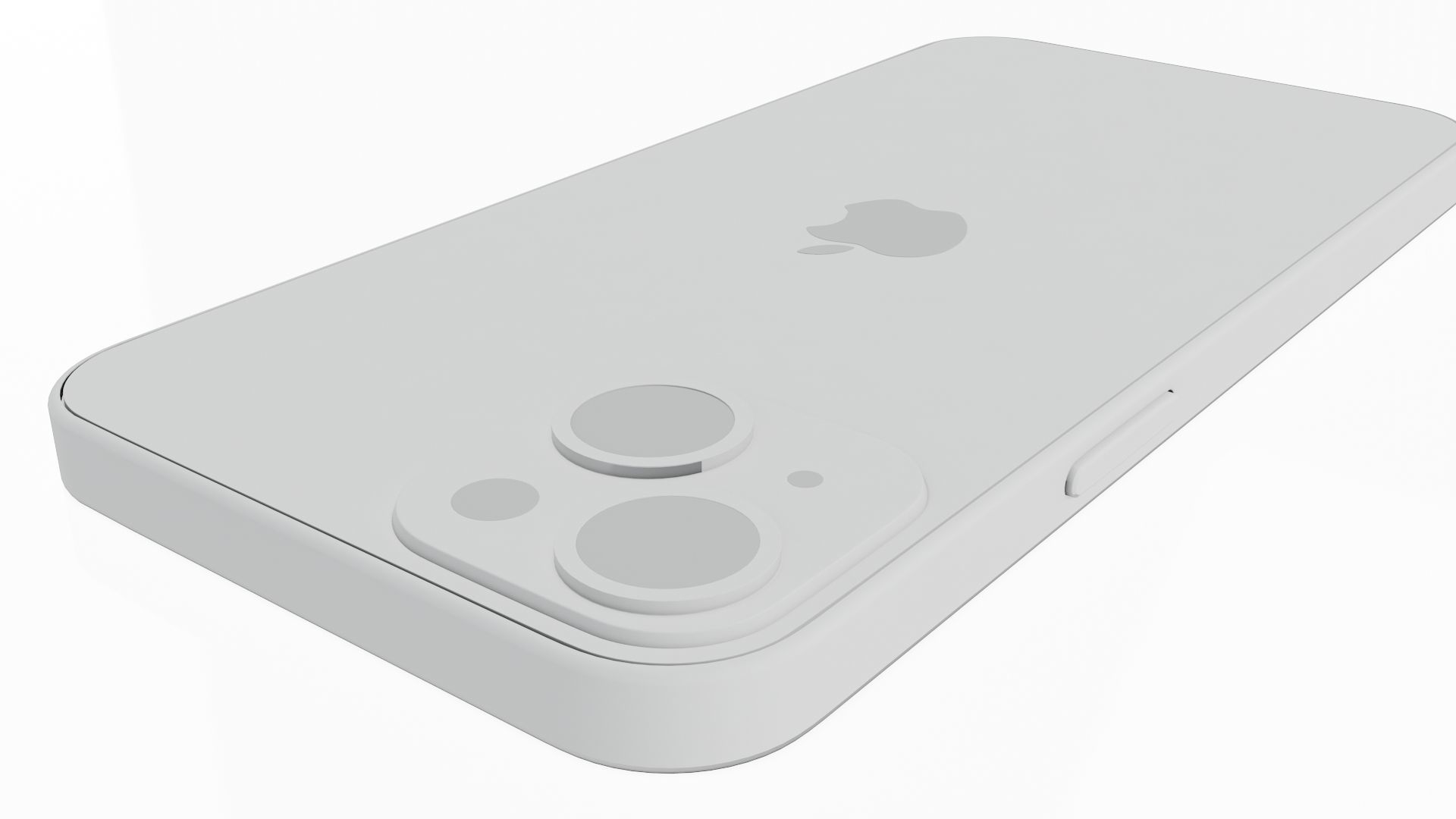 iPhone 14 RED 3D model_15