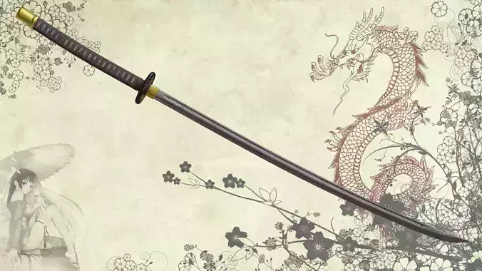 Katana samurai sword