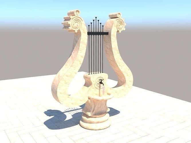 Drinking fountain Free 3D model