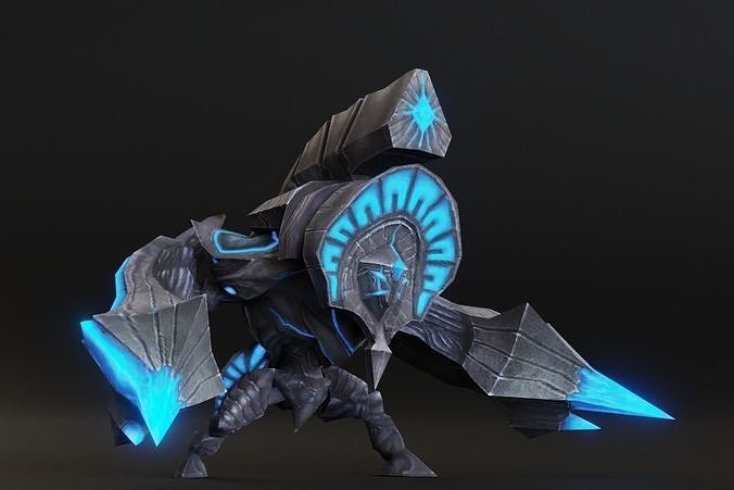 Argonite Khelva Low-poly 3D model