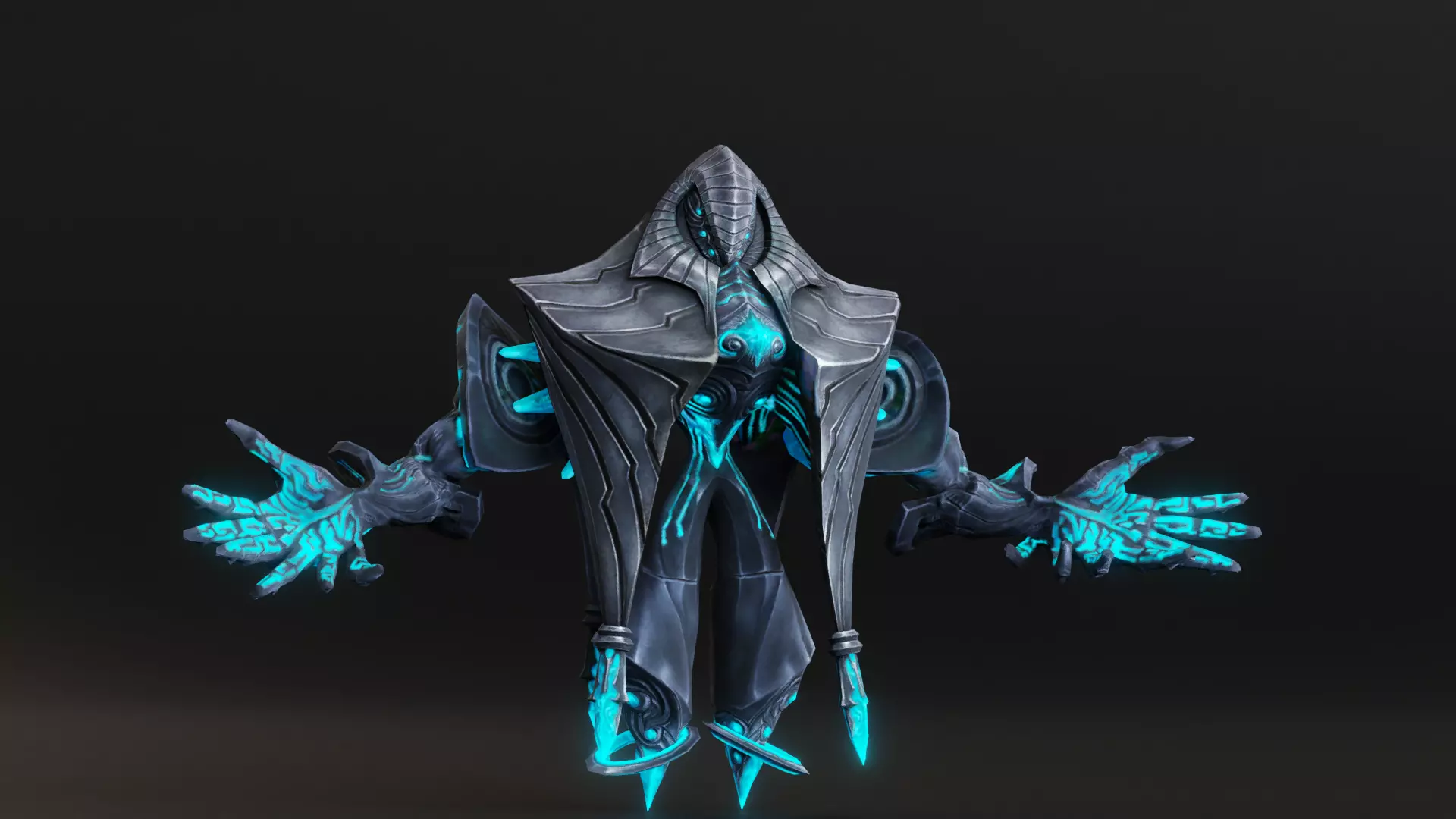 Argonite Shamalan Low-poly 3D model_0