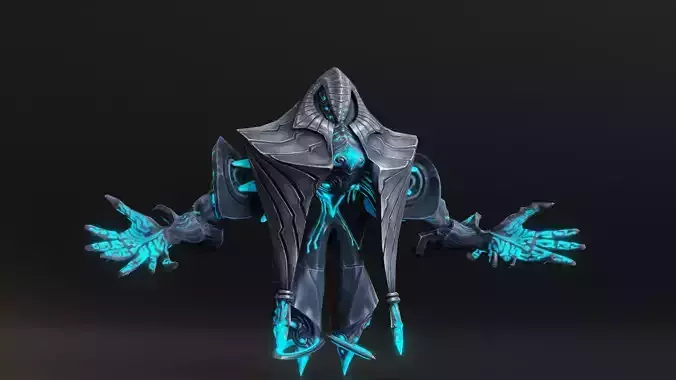Argonite Shamalan Low-poly 3D model