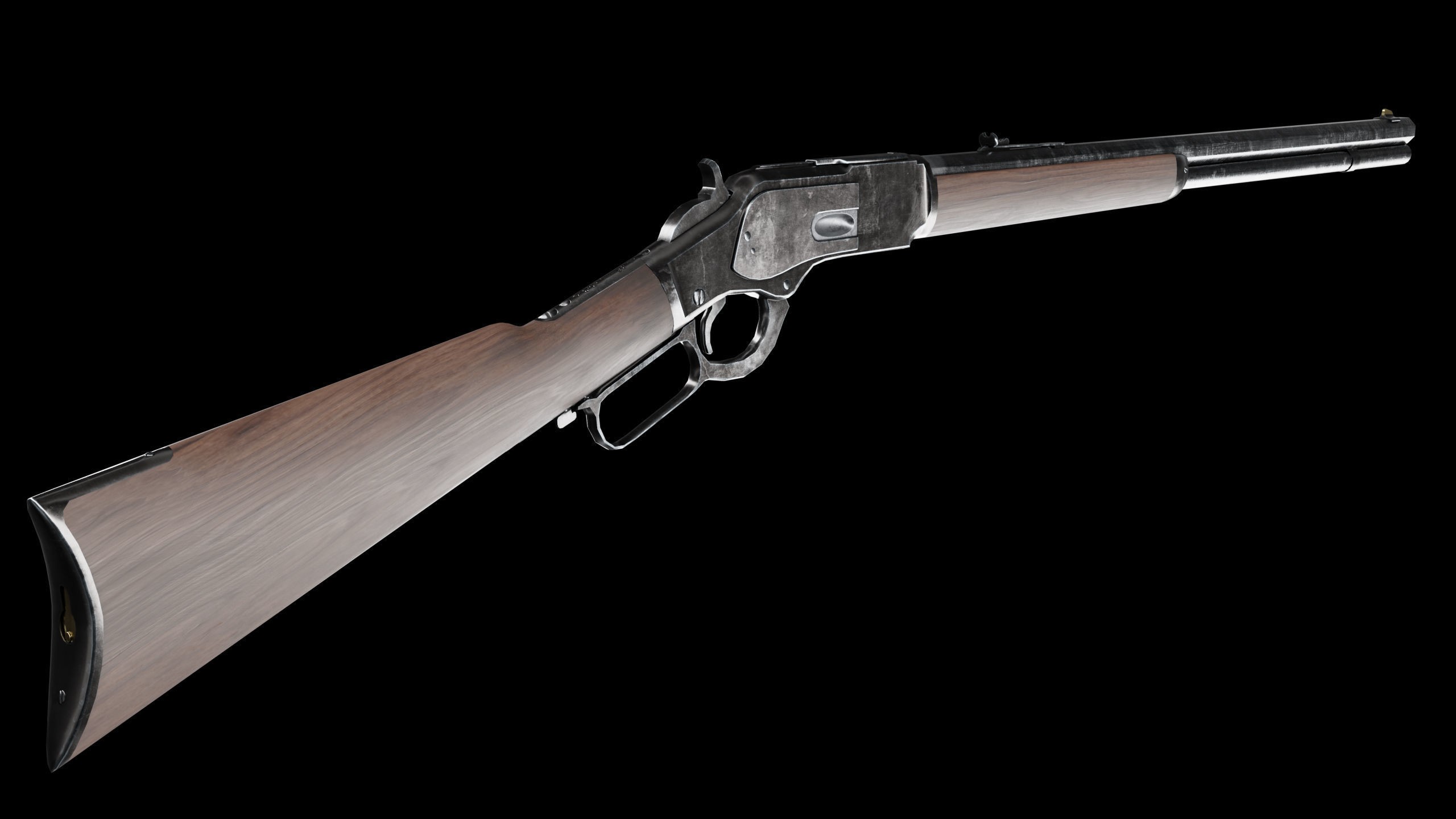 winchester 1873 3D model_8