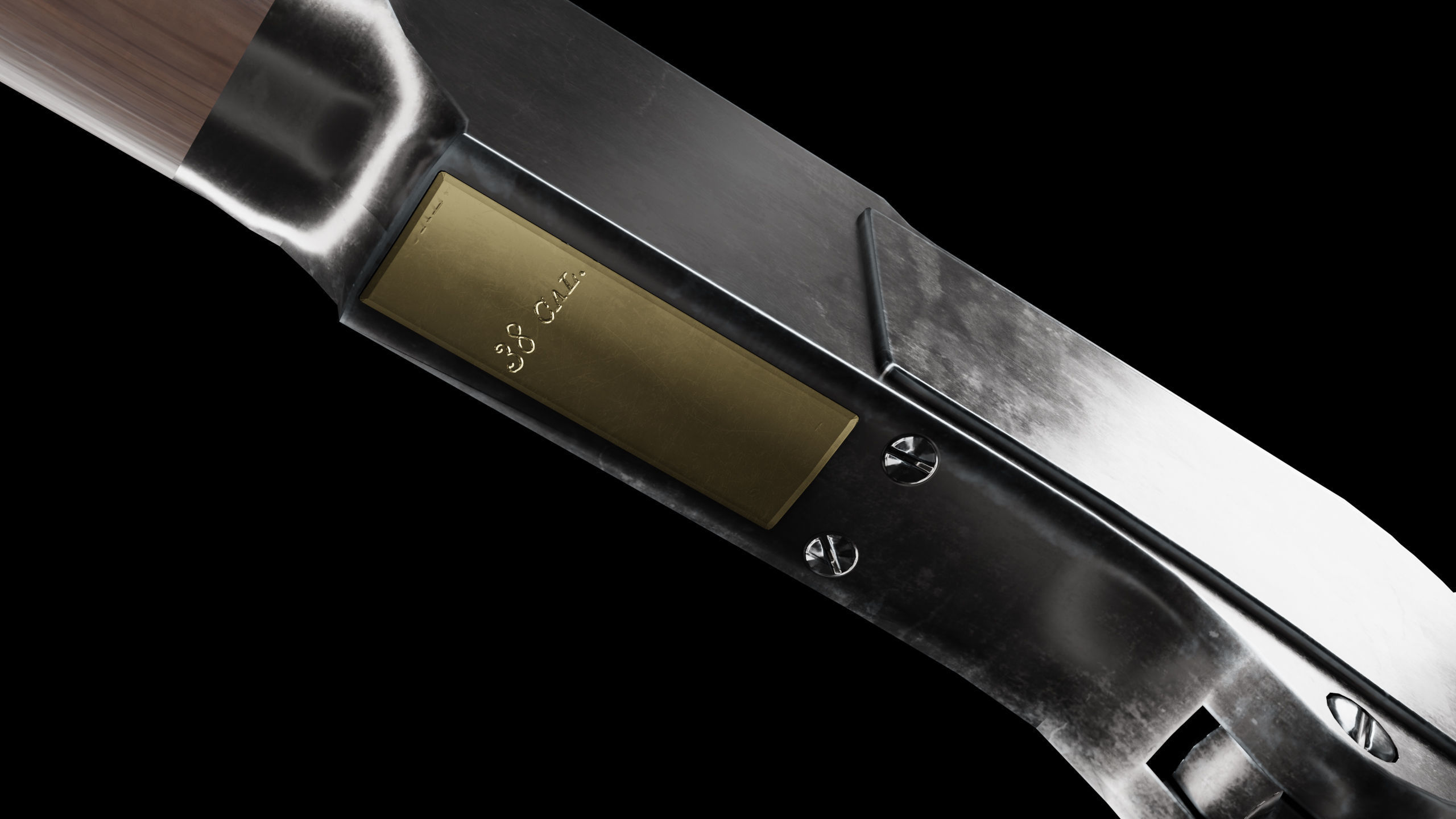 winchester 1873 3D model_10