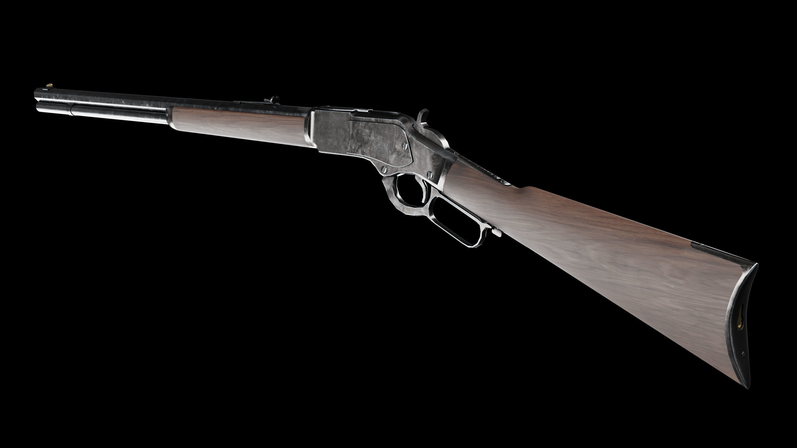 winchester 1873 3D model_6