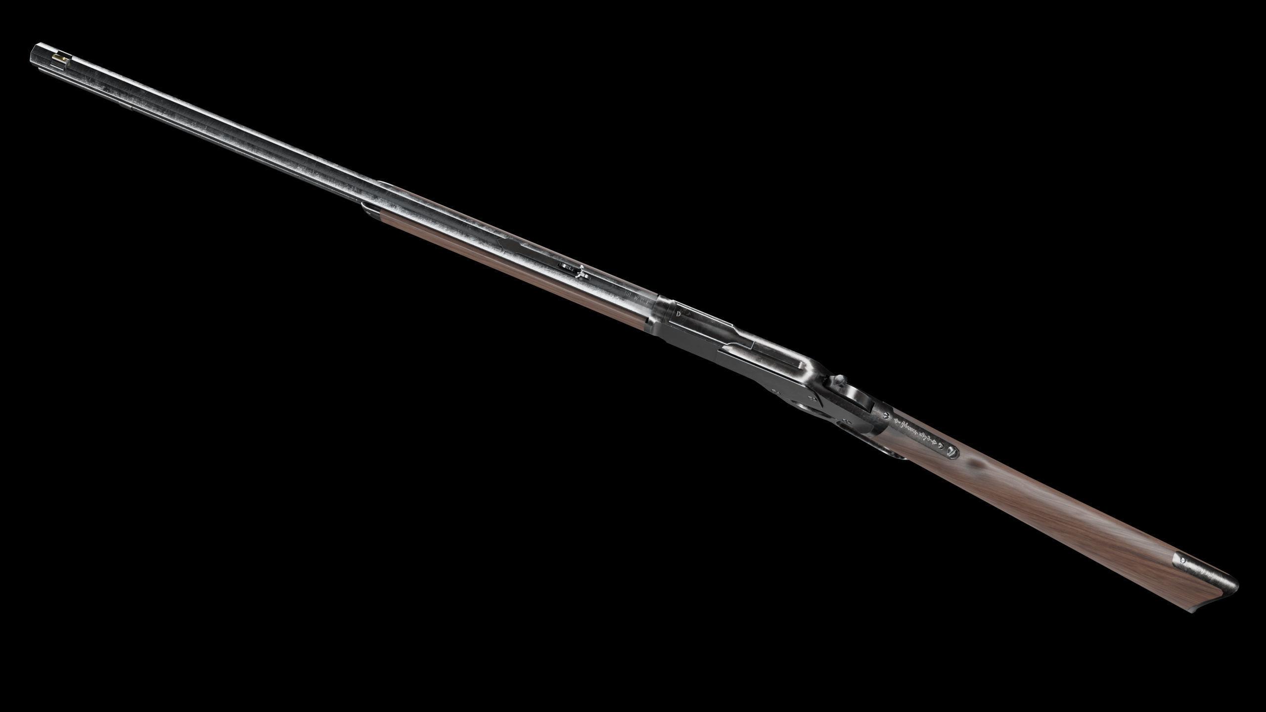 winchester 1873 3D model_9