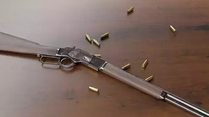 winchester 1873 3D model
