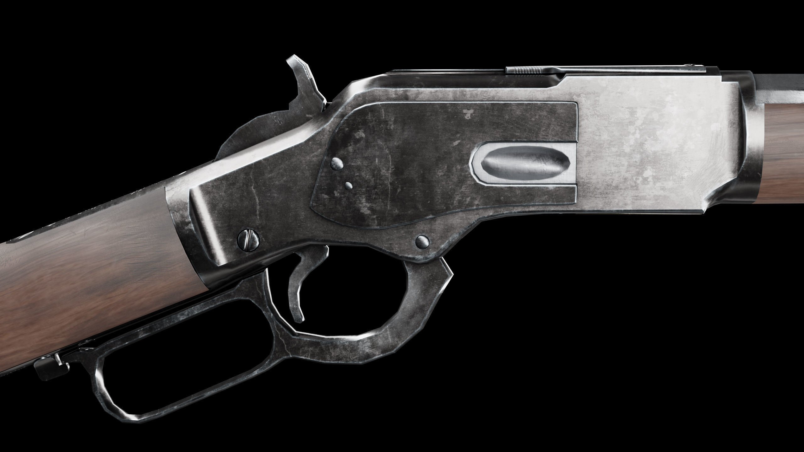 winchester 1873 3D model_7