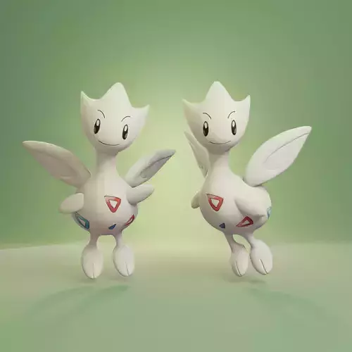 Pokemon - Togetic with 2 poses