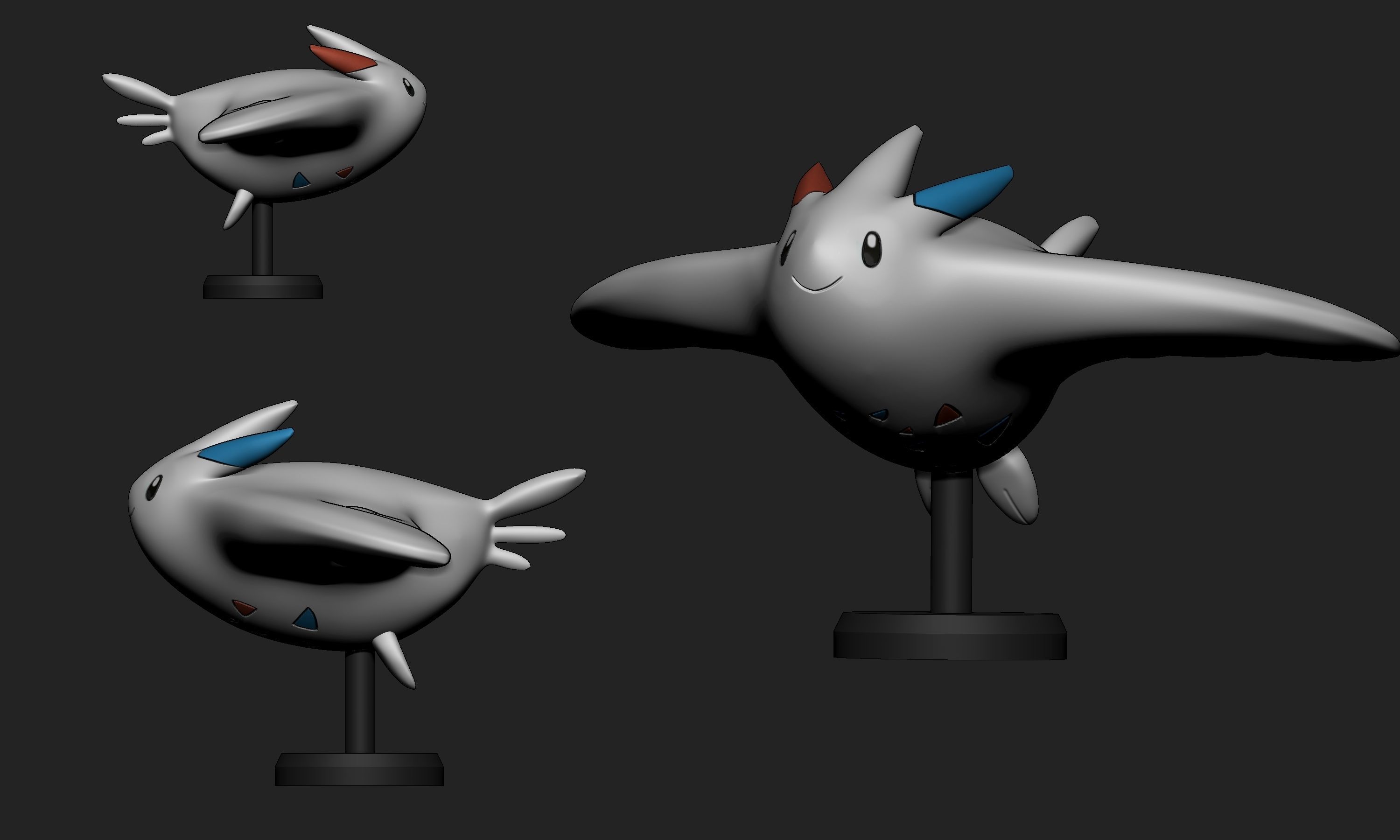 Pokemon - Togekiss 3D print model_5