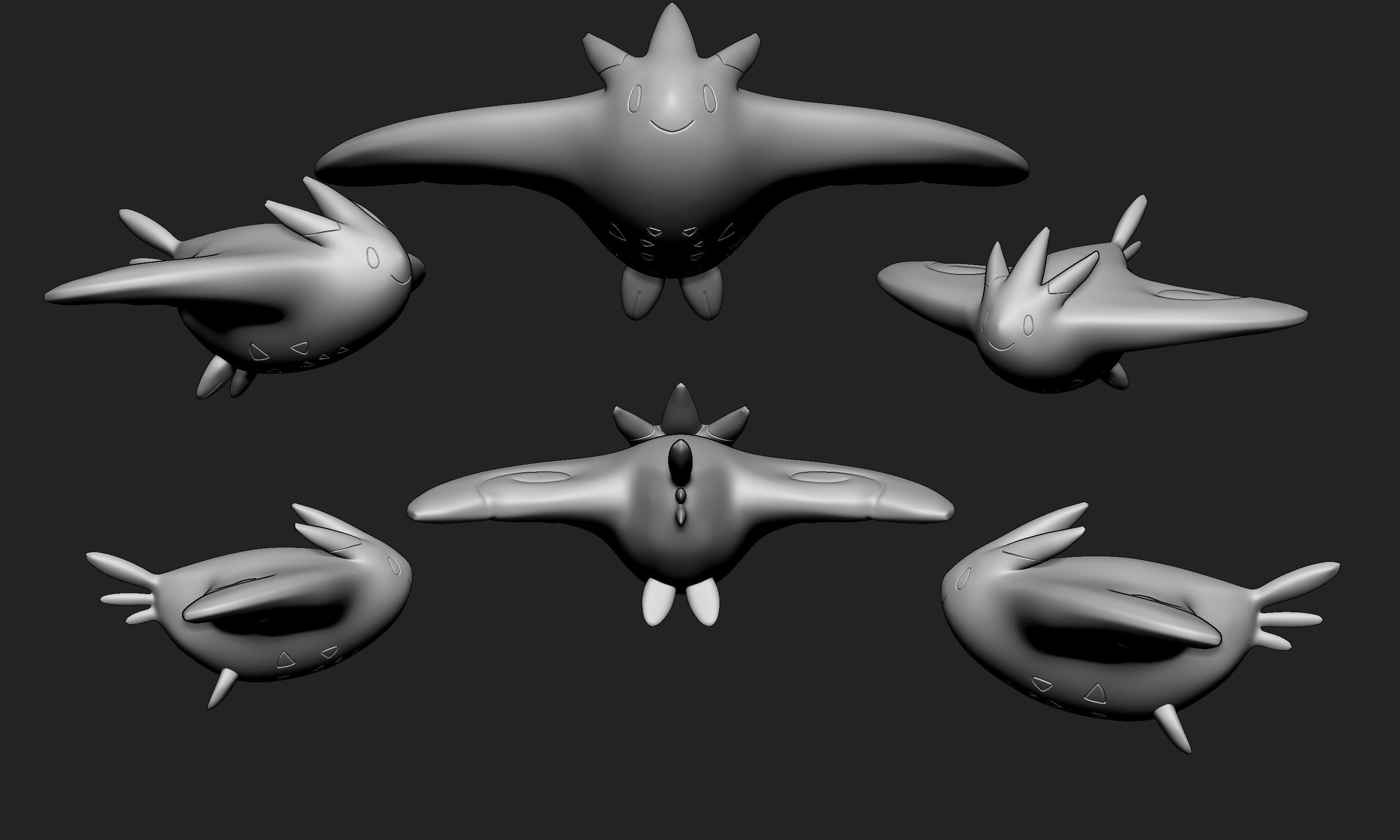 Pokemon - Togekiss 3D print model_4