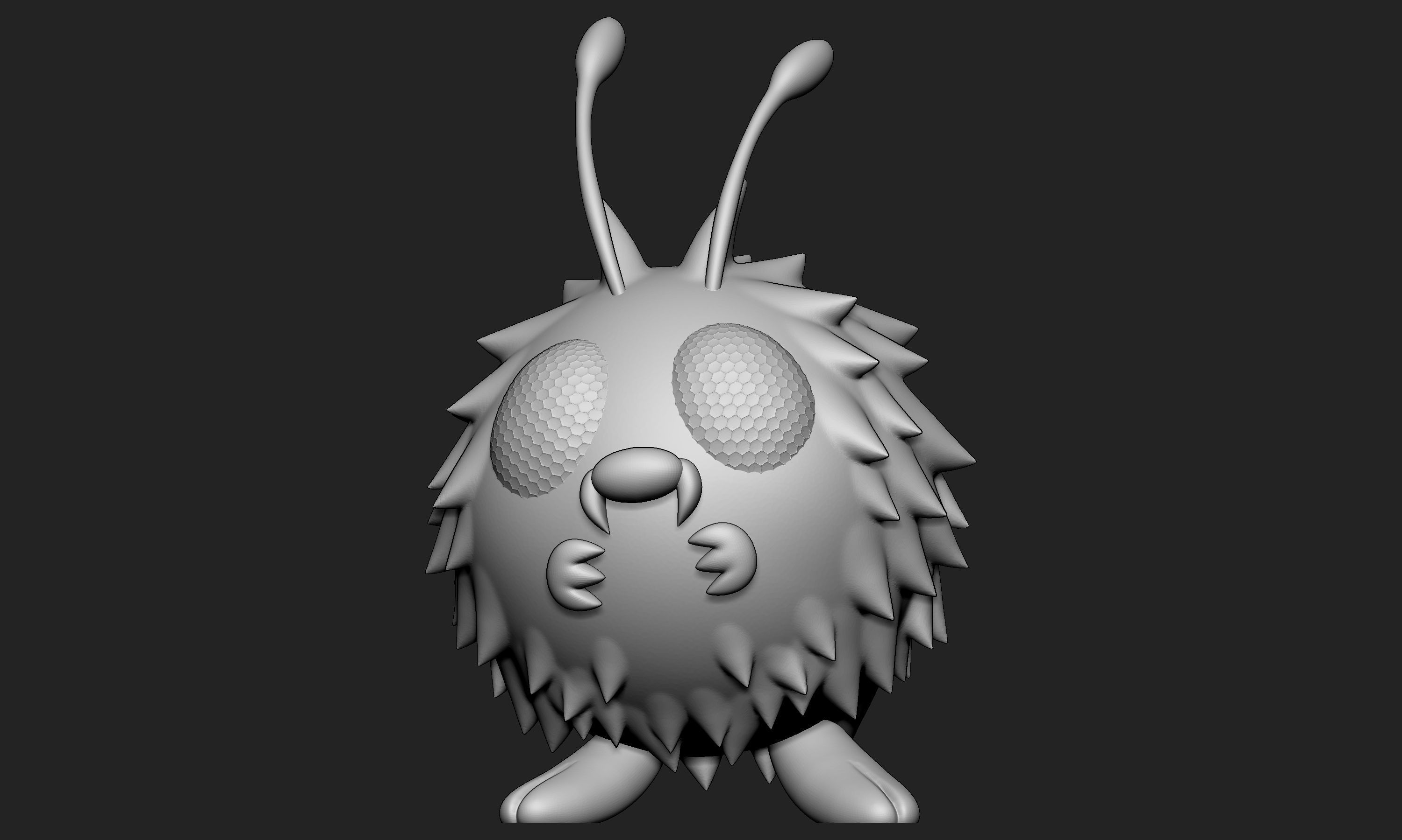 Pokemon - Venonat and Venomoth 3D print model_8